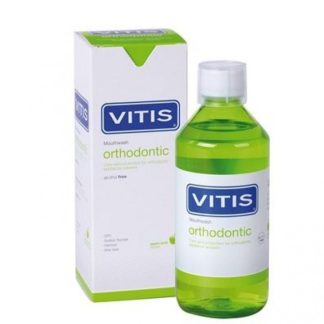 Vitis Ortodontico Collutorio Uso Quotidiano, 500ml – Protezione Smalto, Igiene Gengivale per Apparecchi Ortodontici