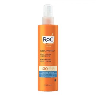 Roc Lozione Spray Solare Corpo Idratante SPF30 200ml