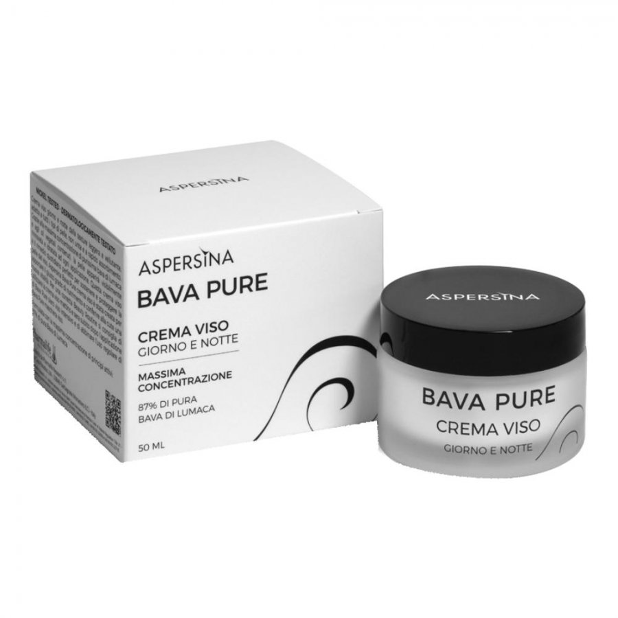 Aspersina Bava Pure Crema Viso Nutriente, 50 ml