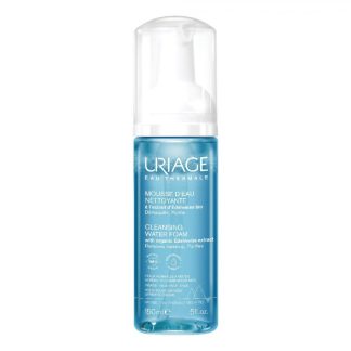 Uriage - Mousse Acqua Termale Detergente 150ml, Schiuma Detergente Delicata
