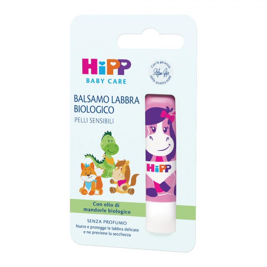HiPP, Balsamo Labbra Biologico, 4,8 g