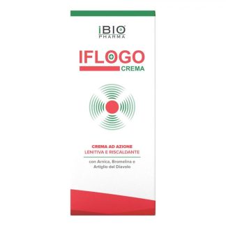 Iflogo Crema Ibiopharma 100 ml – Crema Riscaldante per Dolori Muscolari e Articolari