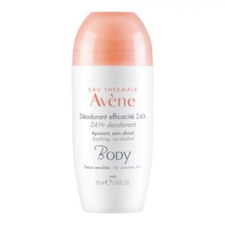 Eau Thermale Avène Body Deodorante Roll-On 24H, 50 ml