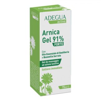 Active Arnica 91% Forte Gel da Massaggio Lenitivo, 75 ml