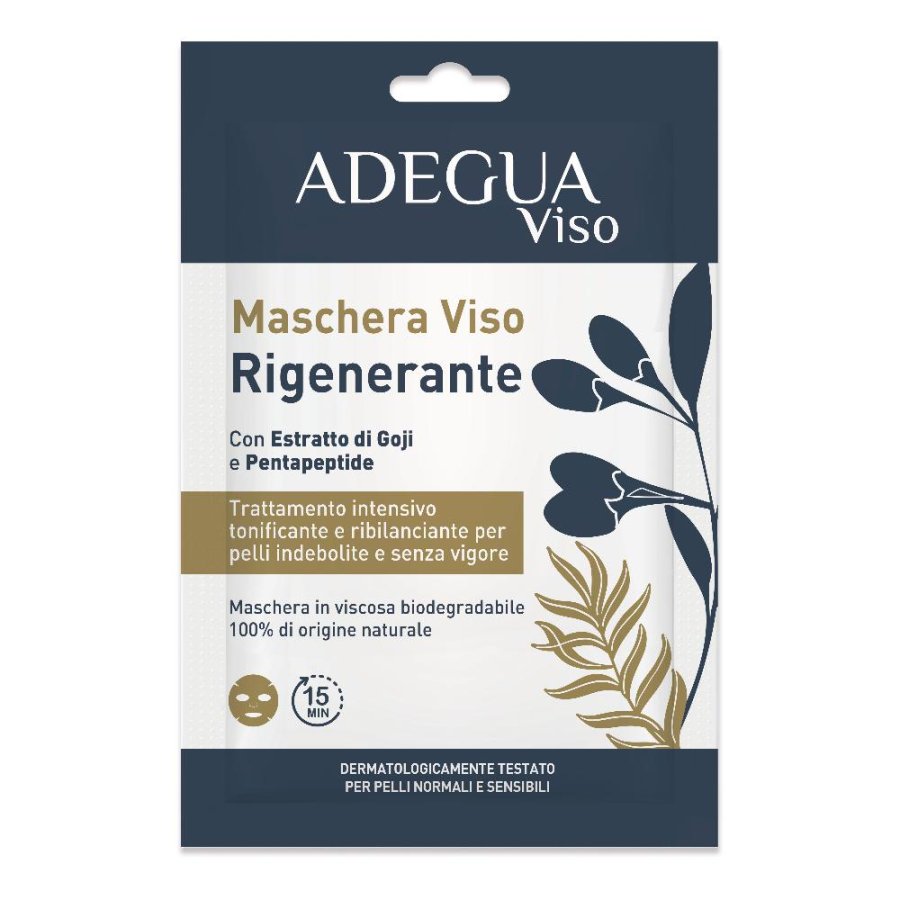 Adegua Maschera Viso Rigenerante, 1 x 15 ml