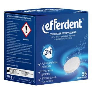 Efferdent, 56 Compresse Effervescenti
