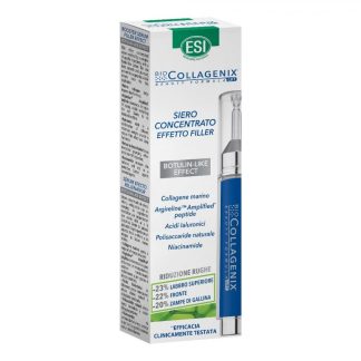 ESI Biocollagenix Siero Concentrato Effetto Filler, 10 ml - Antirughe con Collagene Marino e Acido Ialuronico