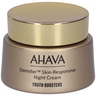 Ahava Osmoter Skin Responsive Night Cream 50ml - Crema Notte Idratante, Antietà e Riparatrice per Viso, Collo e Décolleté
