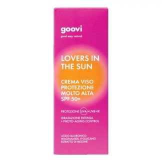 Goovi Lovers in the Sun Crema Solare Viso SPF50+, 50 ml