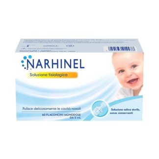 Narhinel Soluzione Fisiologica Salina Isotonica, 60 Flaconcini