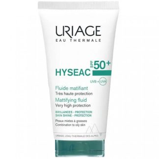 Uriage Hyséac Solaire Fluido Solare Viso SPF50+ 50ml - Protezione Solare Pelle Mista e Grassa