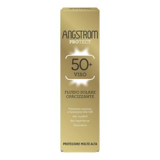 Angstrom Protect Fluido Viso Solare Opacizzante SPF 50+, 40 ml