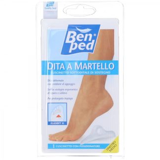Benped Dita a Martello Sinistro Medio, Cuscinetto di Sostegno Ortopedico, 1 Pezzo, Per Dita a Martello
