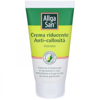 Allga Crema Riducente Anticallosità 75ml - Trattamento per Calli e Pelle Secca con Acido Salicilico, Crema per Piedi