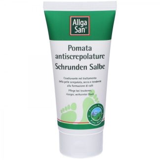 AllgaSan Pomata Antiscrepolature 90 ml - Trattamento Intensivo per Pelle Secca e Screpolata