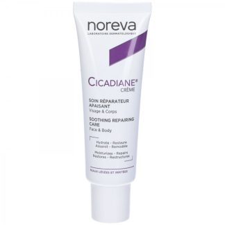 Noreva Cicadiane Crema Lenitiva Riparatrice, 40ml, Per Pelle Sensibile e Irritata, Idratante e Riparatrice