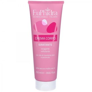 Euphidra, Crema Corpo Idratante Levigante e Vellutante, 250 ml