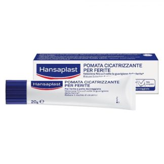 Hansaplast Pomata Cicatrizzante per Ferite, 20g, Accelerazione Guarigione e Riduzione Cicatrici