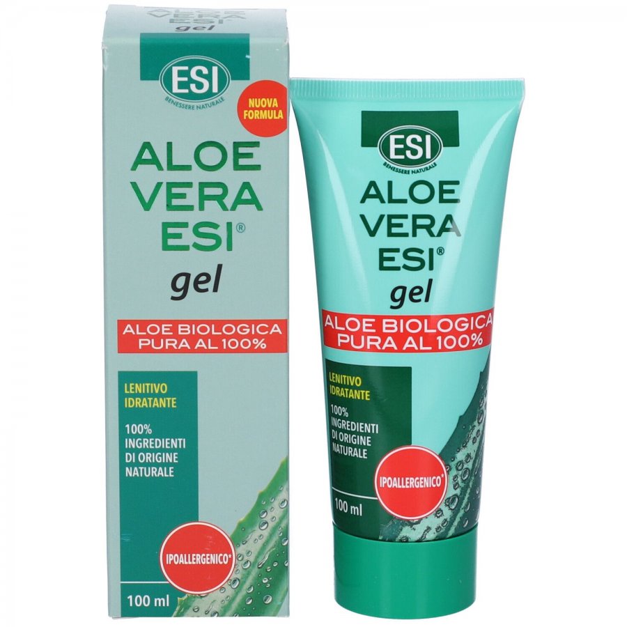 ESI Aloe Vera Gel Puro 100%, 100 ml