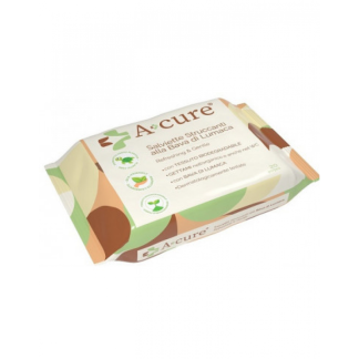 A+cure Struccante Bava Di Lumaca Pocket Maxi, 20 Salviette, Delicate e Idratanti