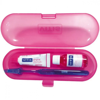Vitis Kit Gingival Collutorio, Dentifricio e Spazzolino per Gengive Delicate