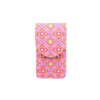 Colors Kit Manicure Vintage Pink, 1 Forbicina + 1 Lima + 1 Pinzetta, Set Portatile per Cura Unghie e Sopracciglia