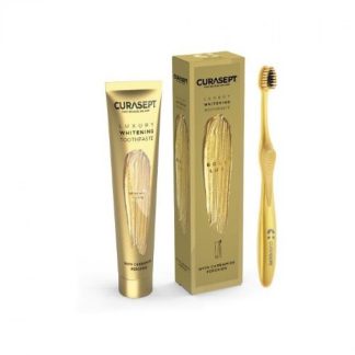 CURASEPT Lux Gold Dentifricio /Spazzolino