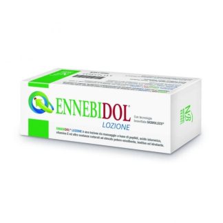 Ennebidol Lozione 50ml - Lozione Massaggio con Peptidi, Acido Ialuronico e Vitamina E