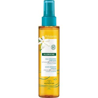 Klorane Olio Doposole Tamanu BIO e Monoï 150ml - Idratante Viso e Corpo