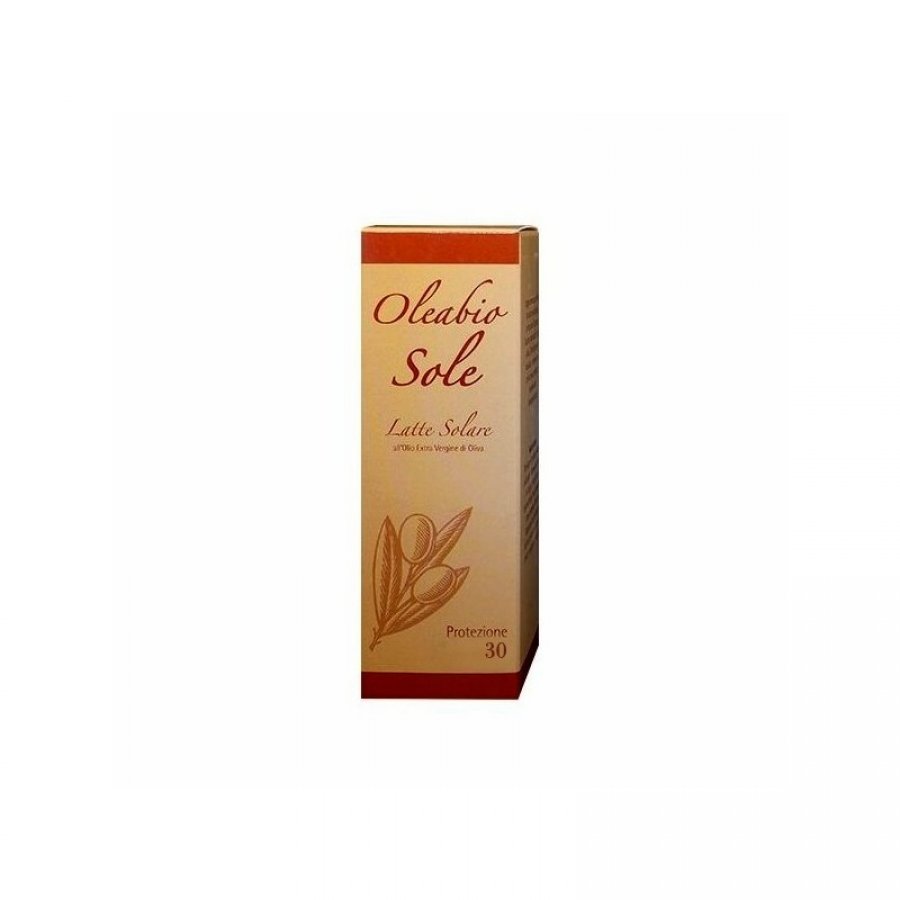 Oleabio Sole SPF30 Protezione Solare 150ml - Latte Solare Idratante per Pelle Normale e Sensibile